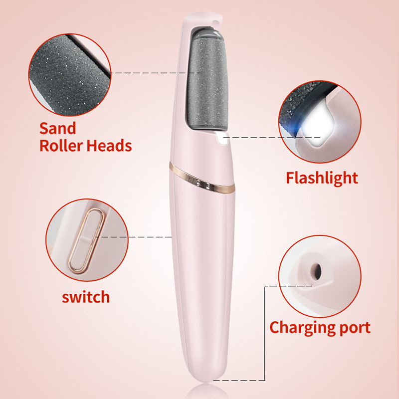 Close-up view of the best professional electric foot file