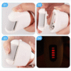 Electric foot file with adjustable dual-speed feature for custom care
