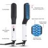 Compact and travel-friendly hair brush for men's hair and beard styling