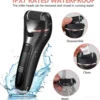 IPX7 waterproof foot file for removing dead skin and dry heels